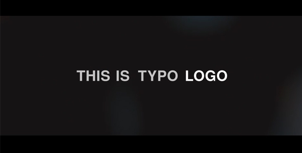 Typo Logo Opener - VideoHive 19329971
