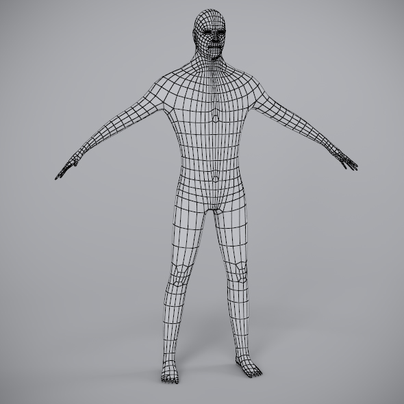 Low Poly Male - 3Docean 223312