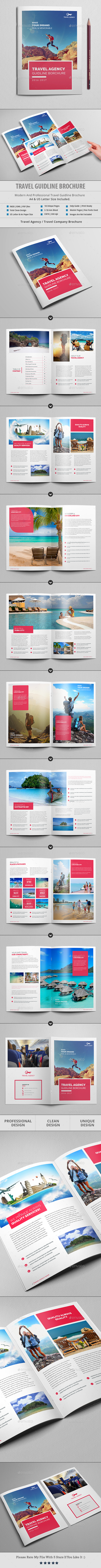 Travel Agency Brochure / Catalog Template - Catalogs Brochures