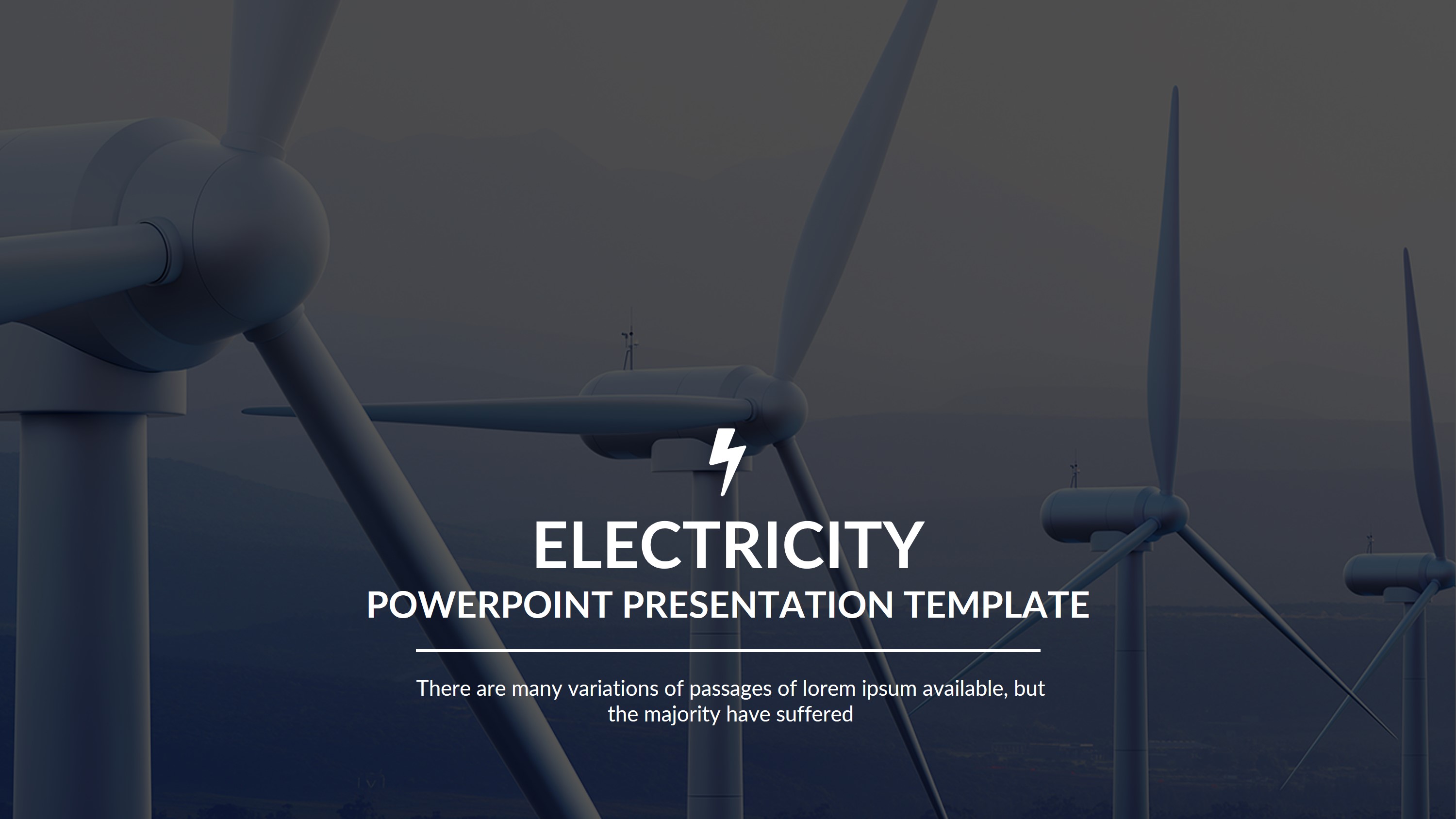 free powerpoint templates for electricity presentation
