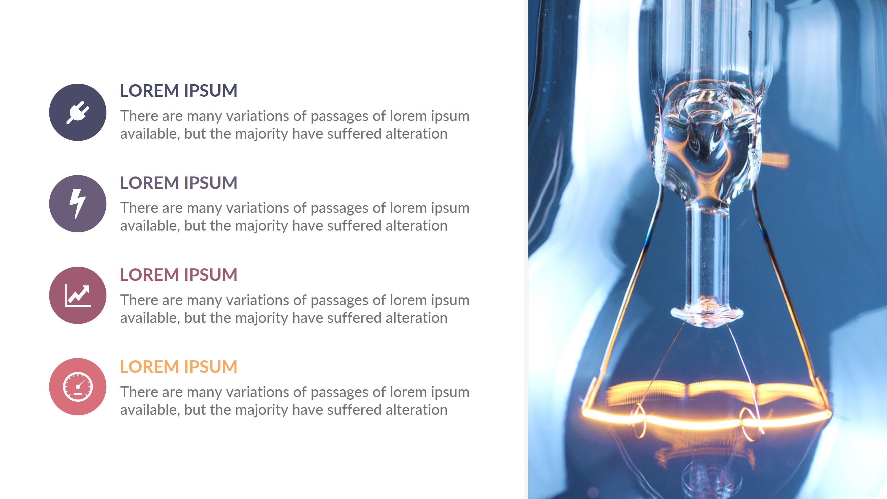 Electricity PowerPoint Presentation Template, Presentation Templates