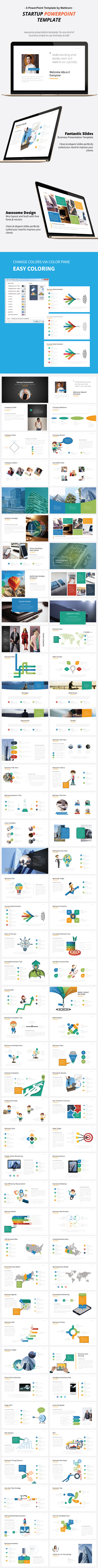 Startup Presentation Template - Business PowerPoint Templates