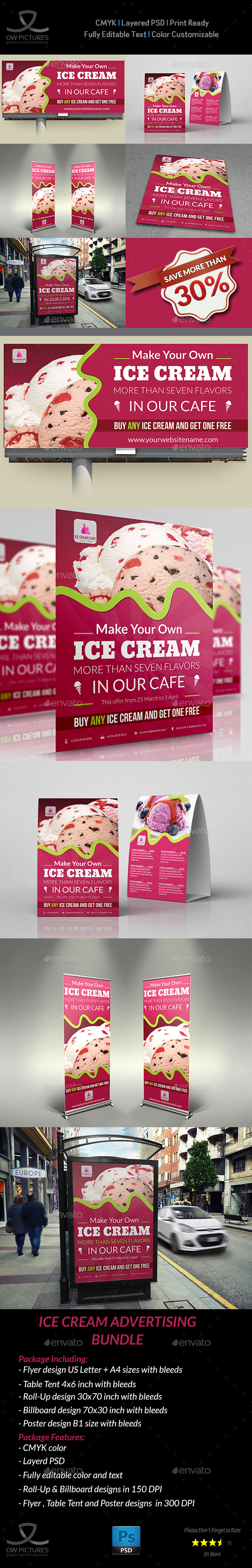 Ice Cream Advertising Bundle