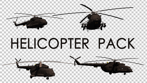 Download Military Helicopter Pack by Handrox-G | VideoHive