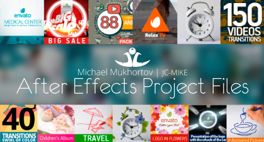 JC-Mike - After Effects Project Files