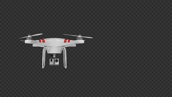 Drone Quadcopter Landing