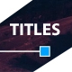Titles - VideoHive Item for Sale