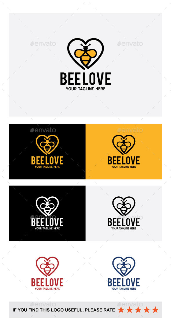 BEE LOVE - Vector Abstract