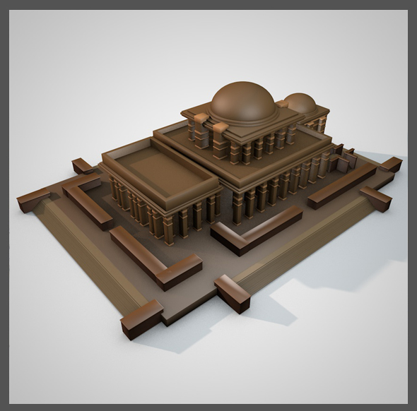 King Solomons Temple - 3Docean 19337644