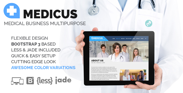 MEDICUS – Medical Business Multipurpose HTML