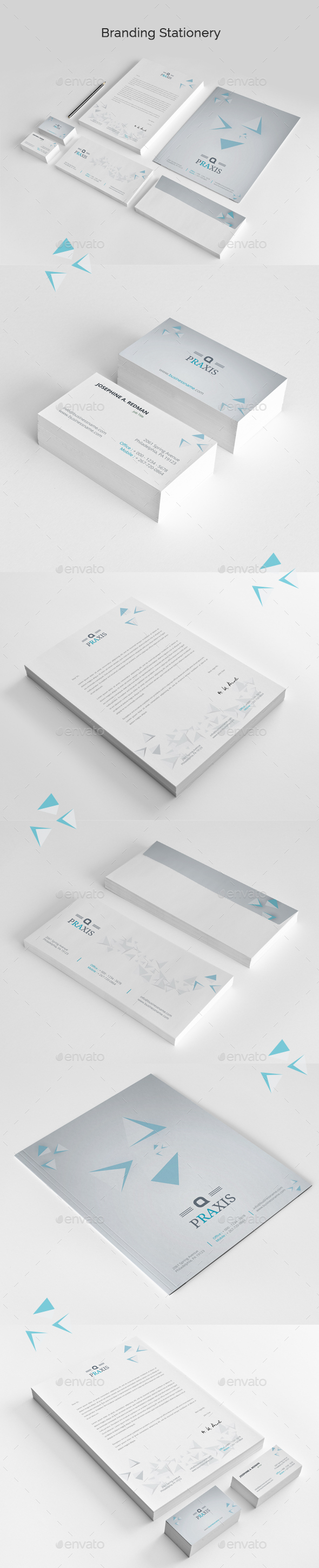 Branding Stationery - Stationery Print Templates