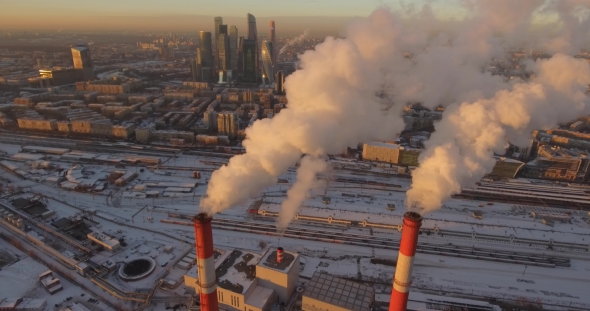 Thermoelectric Plant Aerial