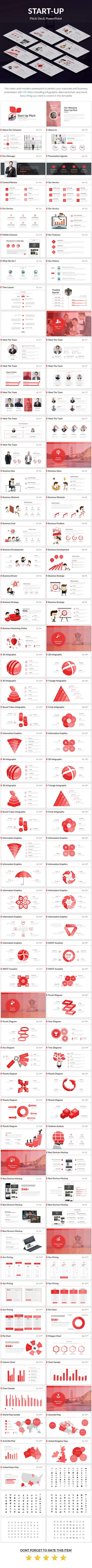 Start-up Pitch Deck - Pitch Deck PowerPoint Templates