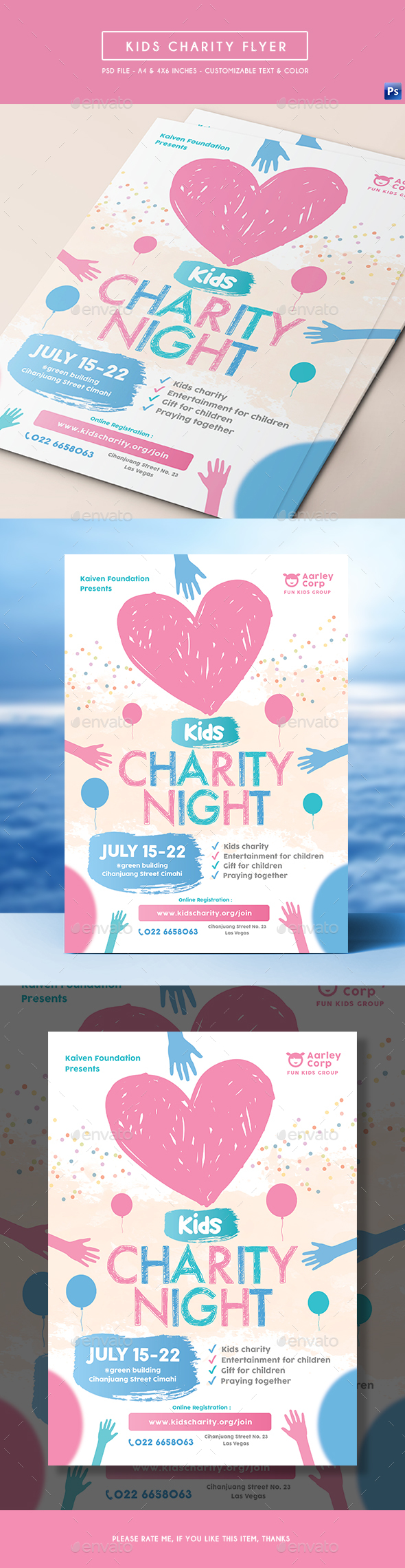 Kids Charity Flyer - Miscellaneous Events