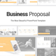 Business Proposal PowerPoint Template, Presentation Templates ...