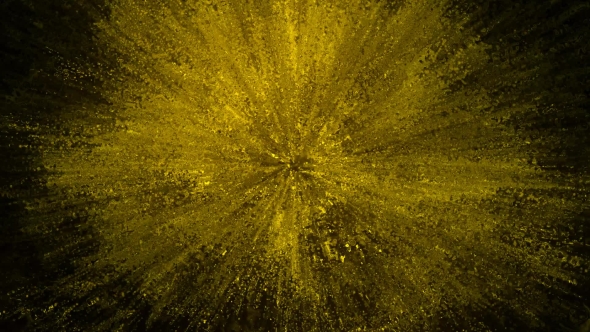 Glowing Abstract Golden Background