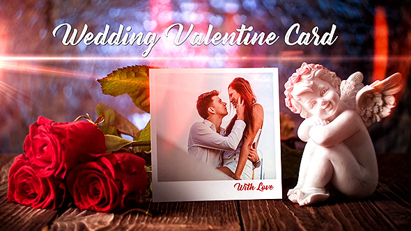 Wedding Valentine Card