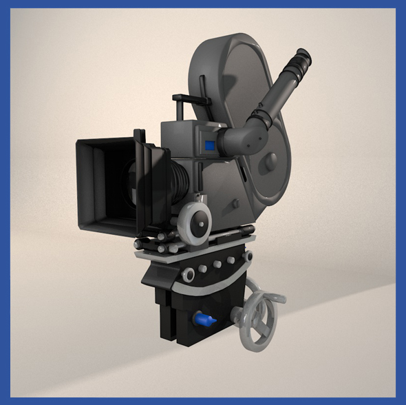 Movie Camera (V2) - 3Docean 19343571