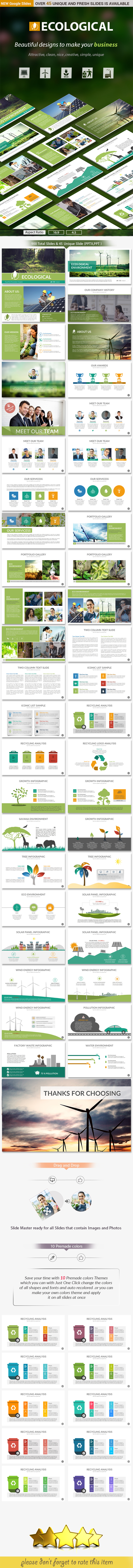 Ecological Google Slides Presentation Template By Rengstudio | GraphicRiver