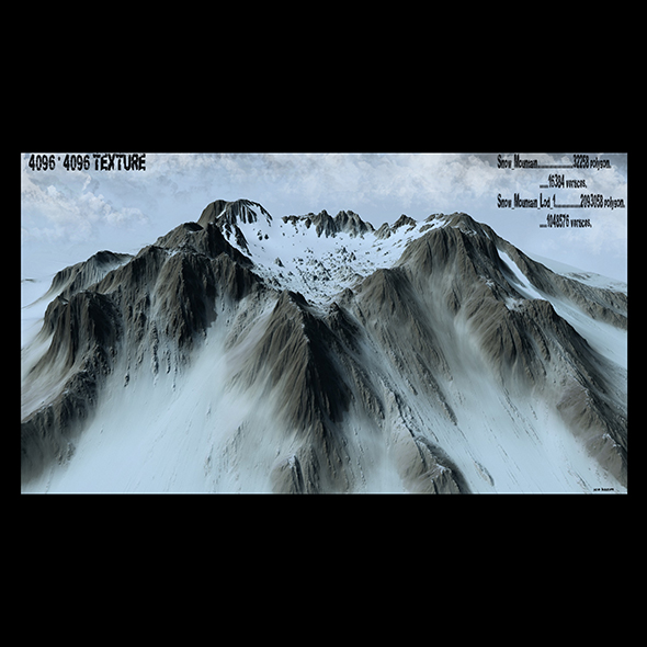 snow mountain - 3Docean 19344500