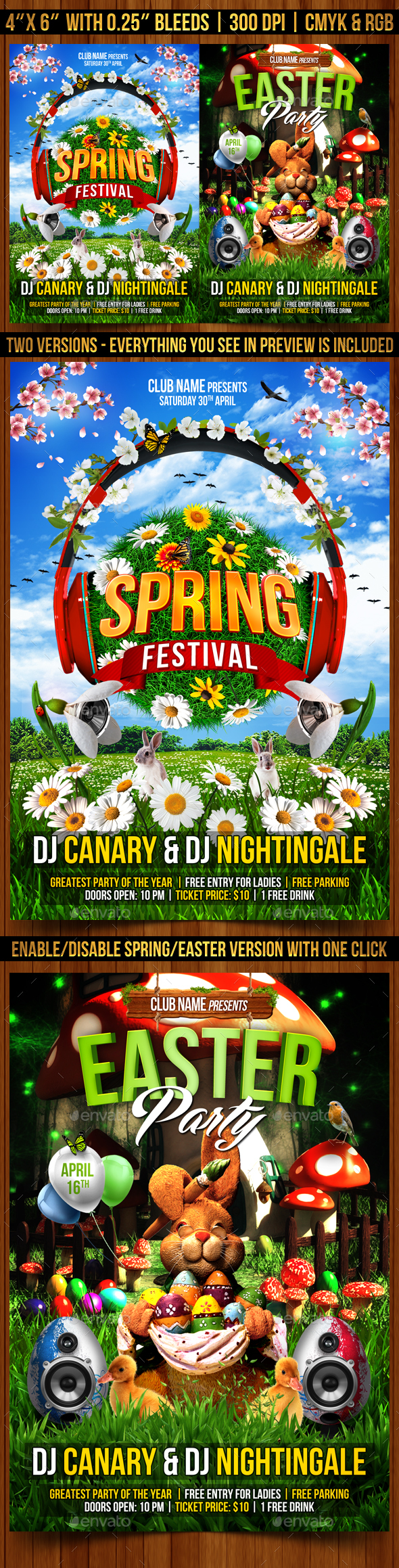 Spring and Easter Flyer