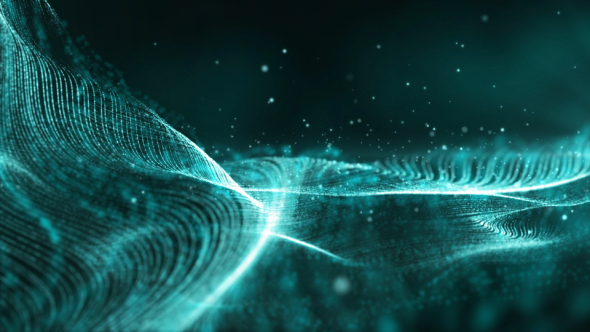 Digital Wave Particles Flow 02 alt