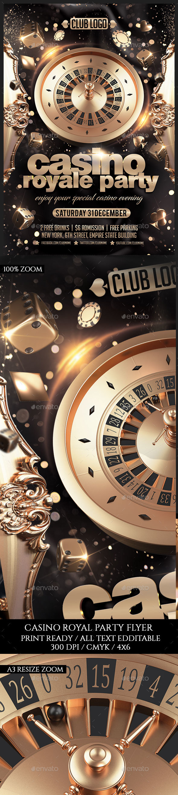 Casino Royal Party - Clubs & Parties Events