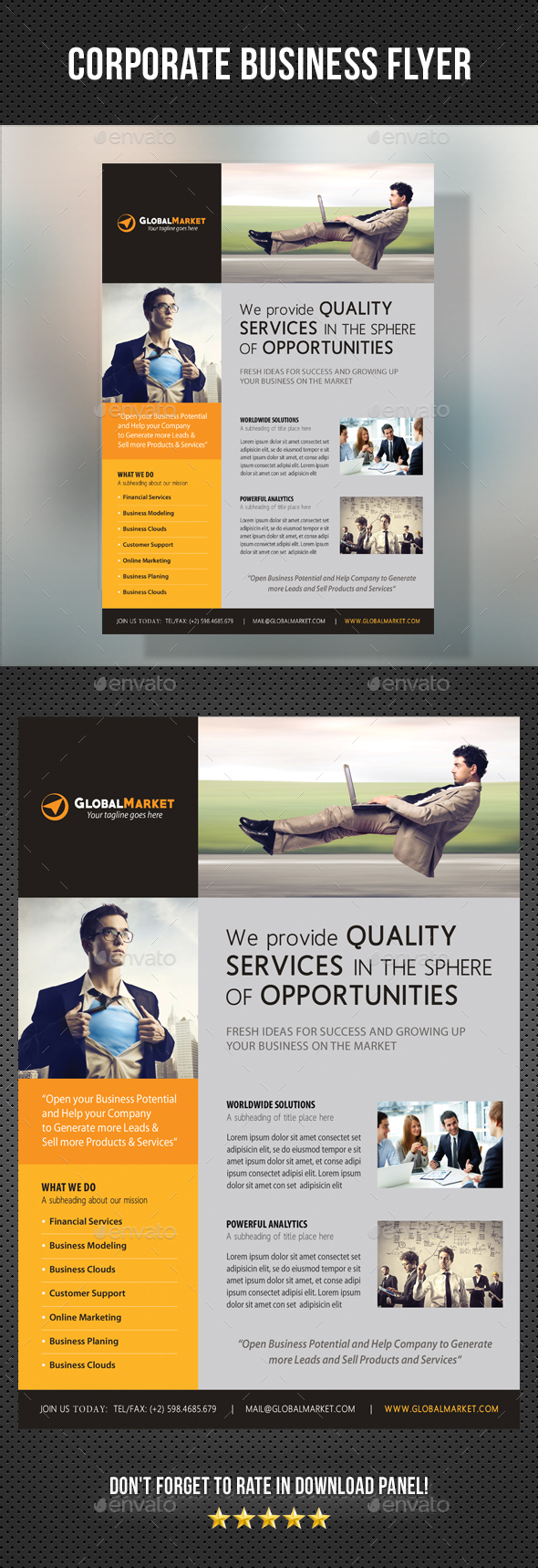 Corporate Business Flyer 14 - Corporate Flyers