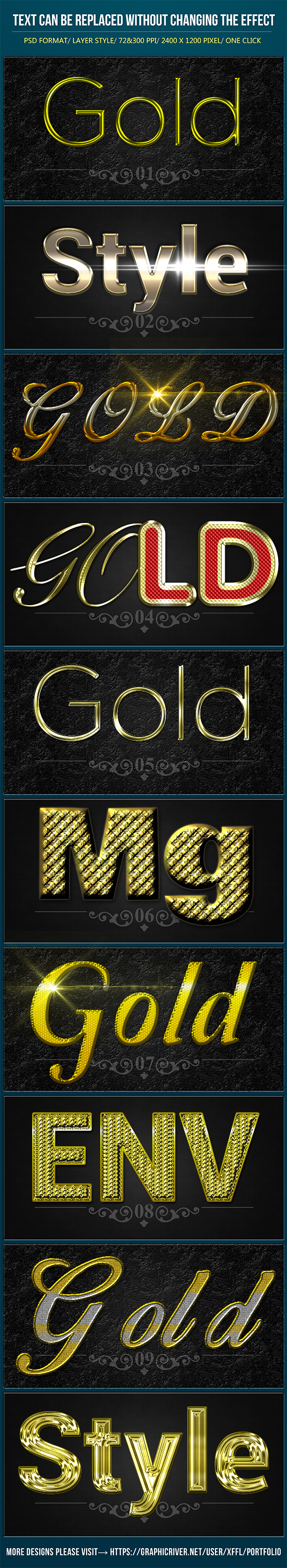 Super Realistic Golden Metal Text Effects - Text Effects Styles
