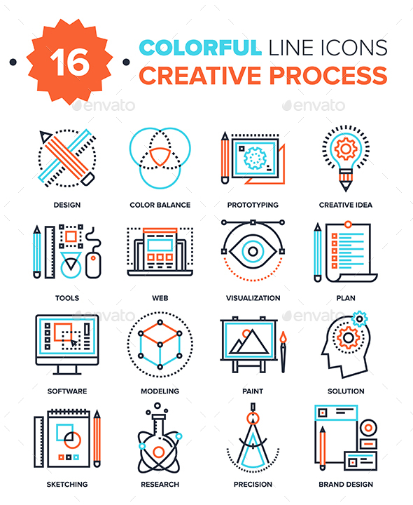 Creative Process - Icons