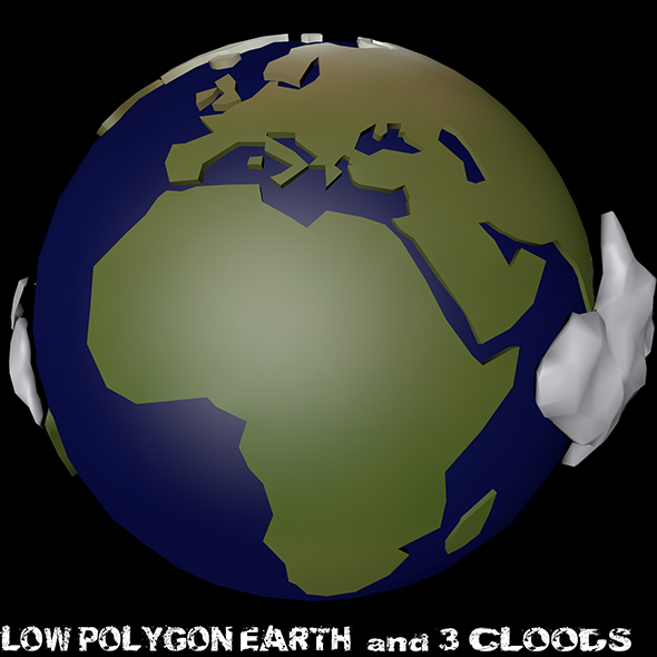 Lov polygon Earth - 3Docean 19348105