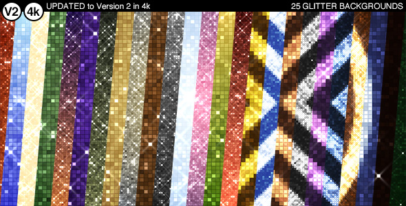 25 Glitter Backgrounds 4k