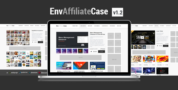 EnvAffiliateCase | Envato Market Affiliate and Item Showcase Plugin - CodeCanyon Item for Sale