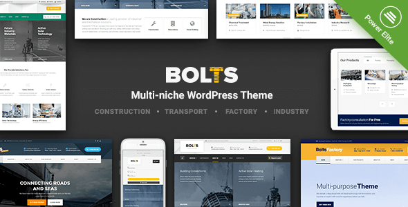 Bolts - WordPress - ThemeForest 19350890