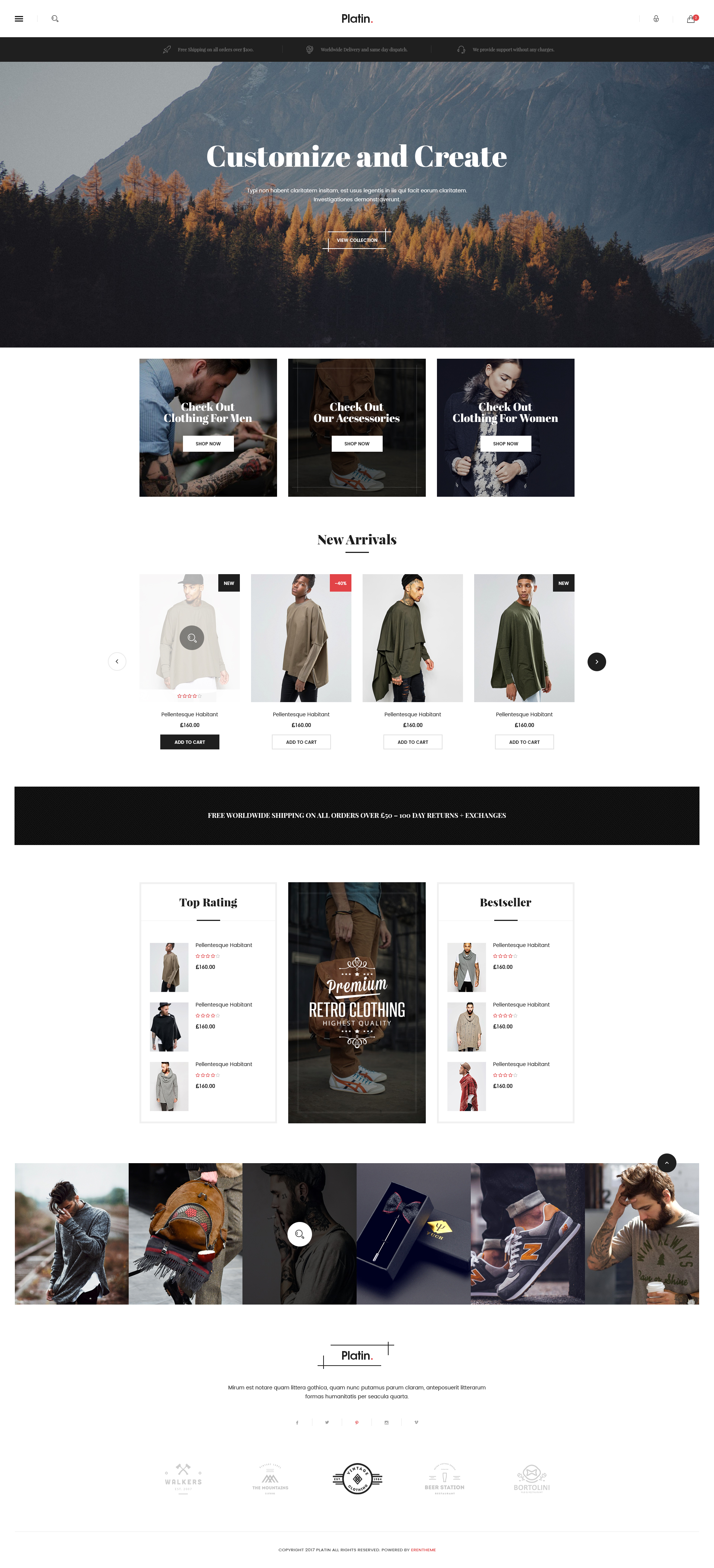 Platin | A Premium Multi - Ecommerce PSD Template by Erendesigner