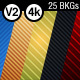 25 Stripes Backgrounds 4k - VideoHive Item for Sale