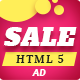 Shopping - HTML5 Animated Banner 14