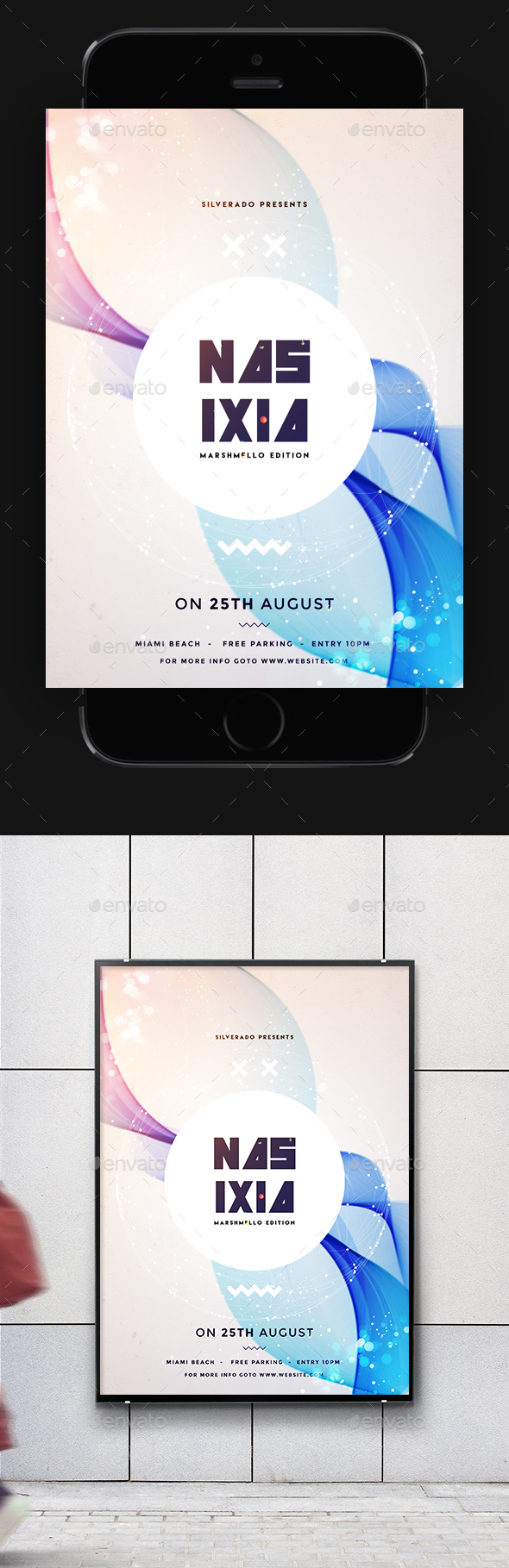 Futuristic Flyer - Clubs & Parties Events