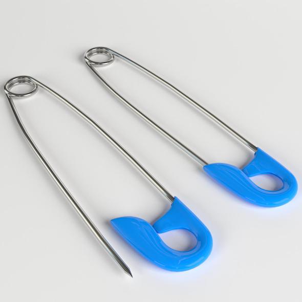 Safety Pins - 3DOcean Item for Sale