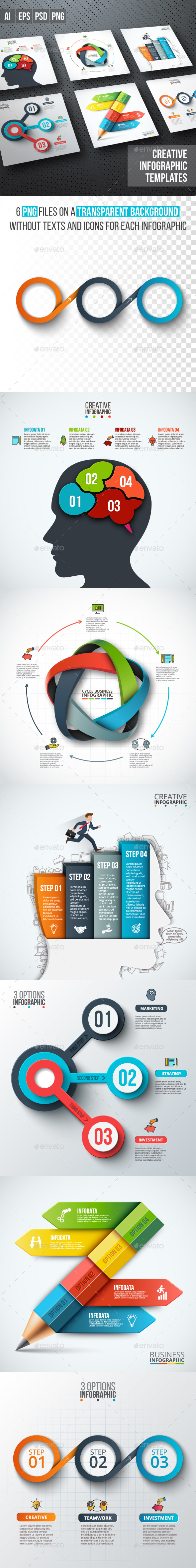 Business infographic diagrams v.11 - Infographics
