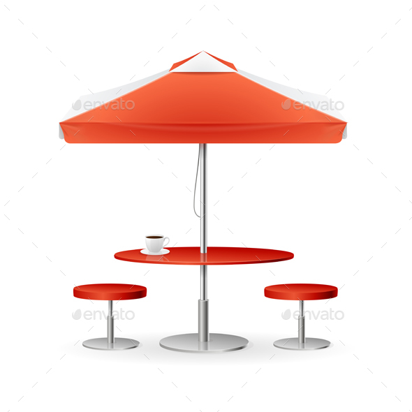Parasol Promo Summer Cafe - Man-made Objects Objects