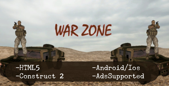 War Zone (HTML5 - CodeCanyon 19359624