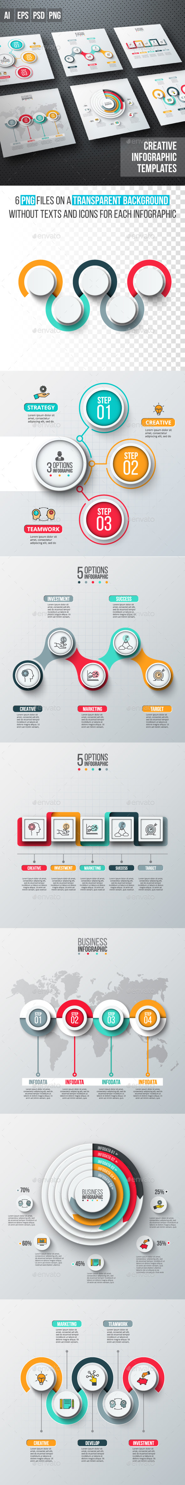 Business infographic diagrams v.12 - Infographics