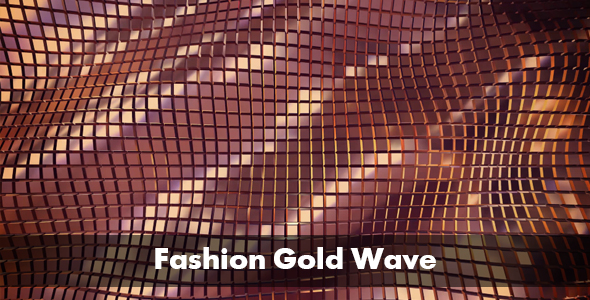Fashion Gold Wave 4K