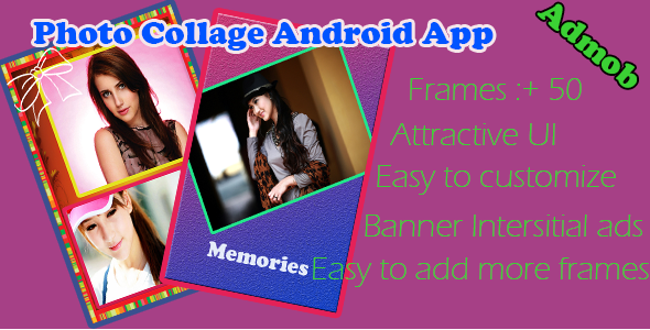 Amazing Photo Collage Android App - CodeCanyon Item for Sale