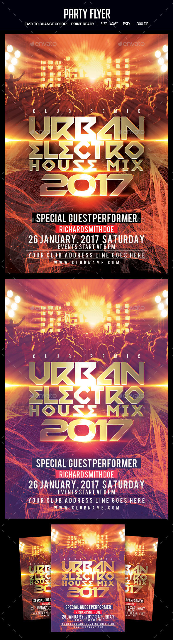 Party Flyer - Clubs & Parties Events