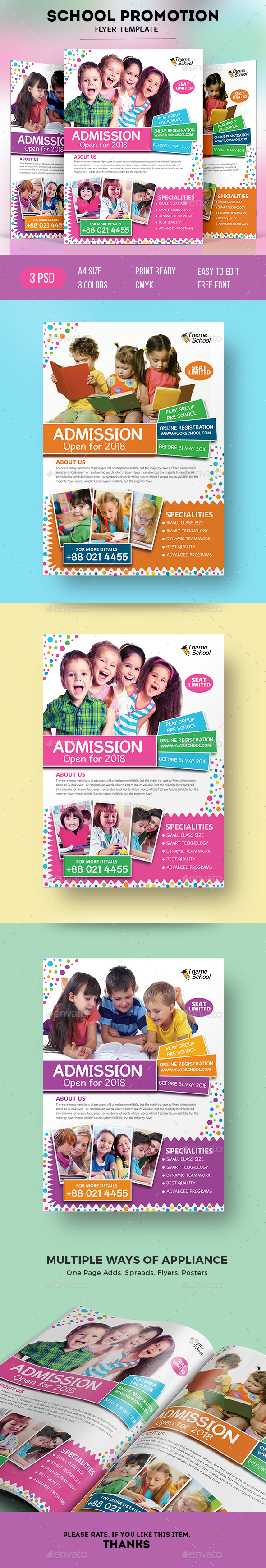 School Flyer - Corporate Flyers