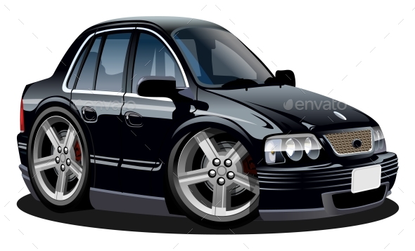 Cartoon Vector Car - Man-made Objects Objects
