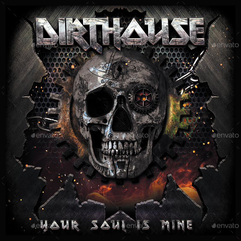 Dirthouse Heavy Metal Cd Cover By Novuz Design Graphicriver