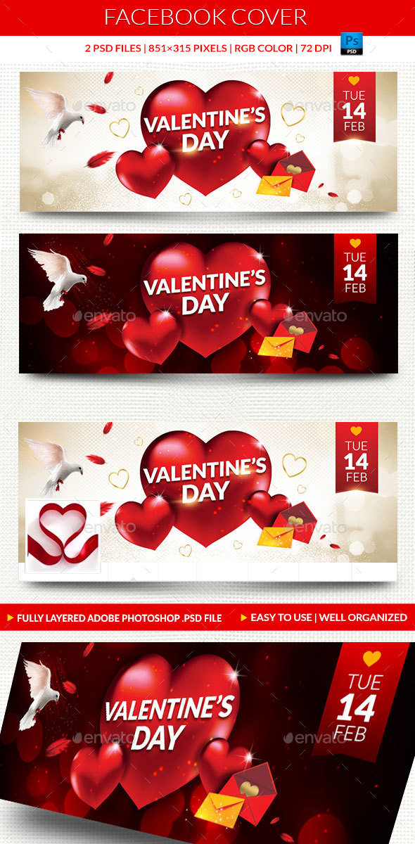 Valentine Day Facebook Cover - Facebook Timeline Covers Social Media